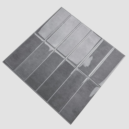 Large Kit Kat Stick on Tile - Dark Grey