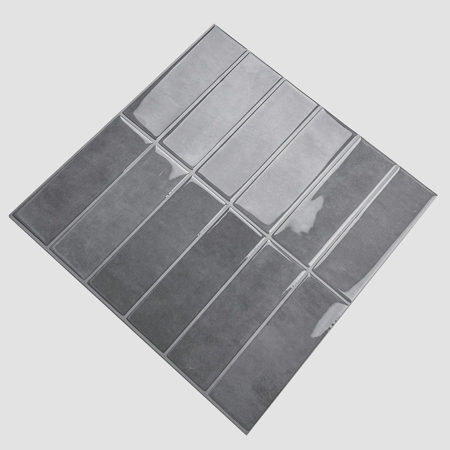 Large Kit Kat Stick on Tile - Dark Grey