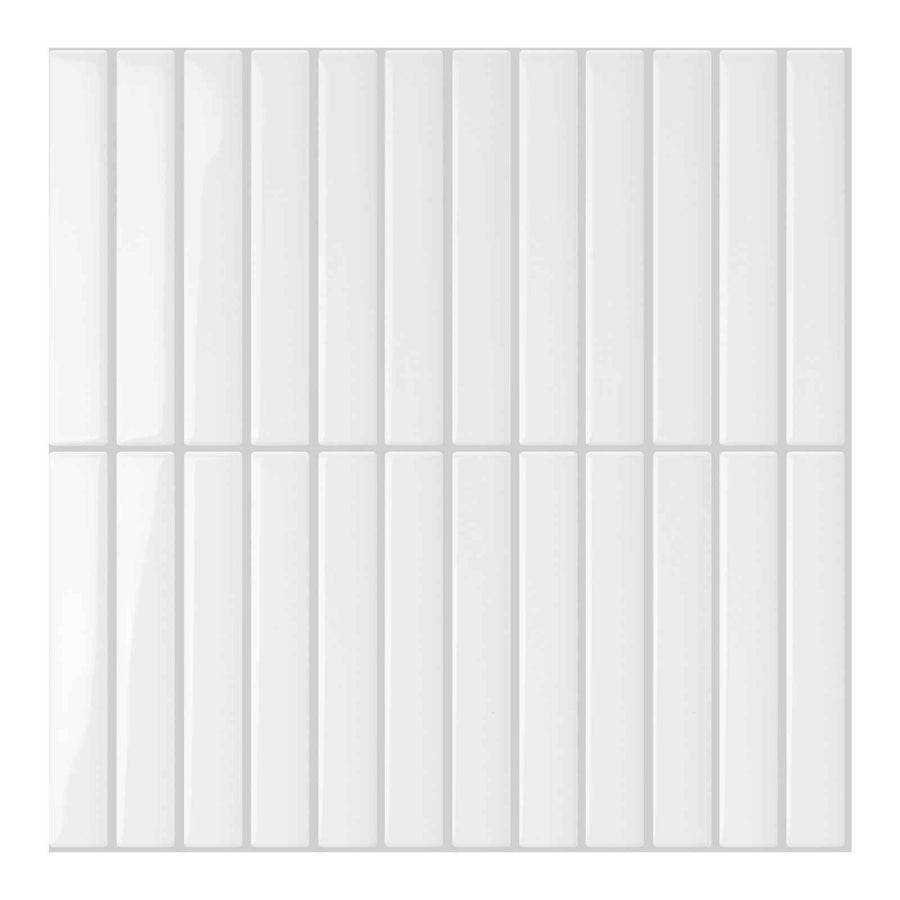 Kit Kat Stick on Tile - White
