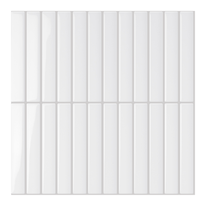 Kit Kat Stick on Tile - White