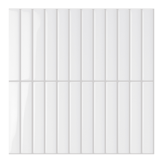 Kit Kat Stick on Tile - White