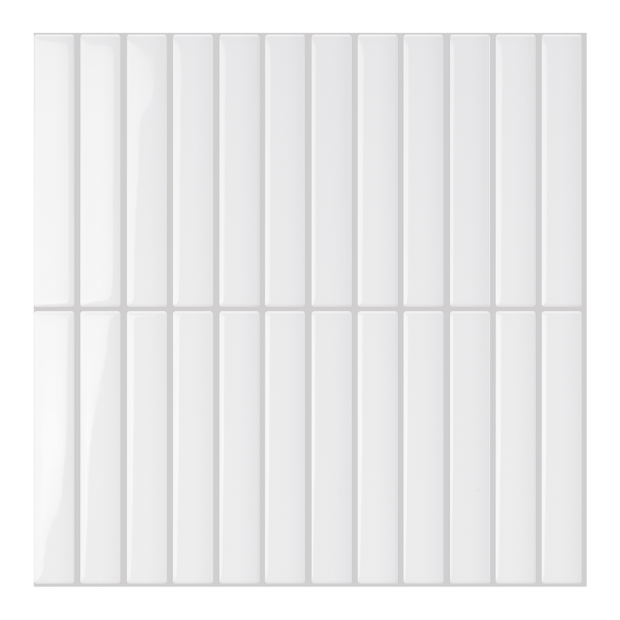 Kit Kat Stick on Tile - White