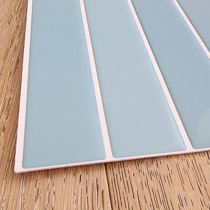 Kit Kat Stick on Tile - Pale Blue