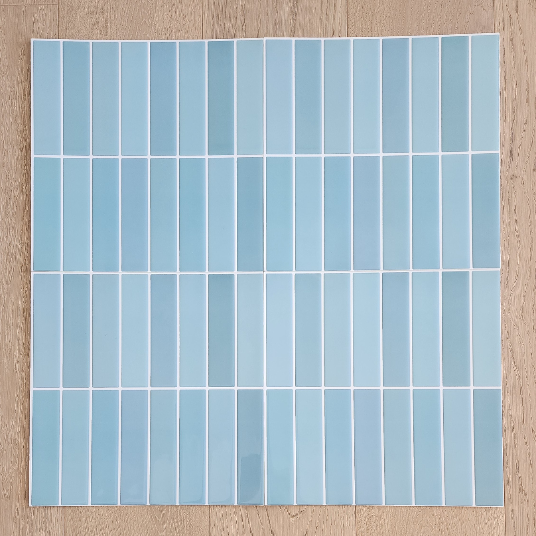 Kit Kat Stick on Tile - Pale Blue