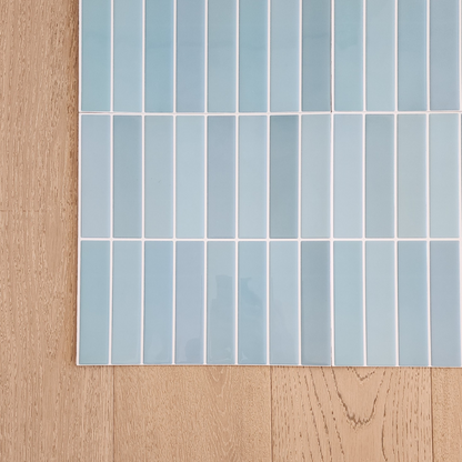 Kit Kat Stick on Tile - Pale Blue