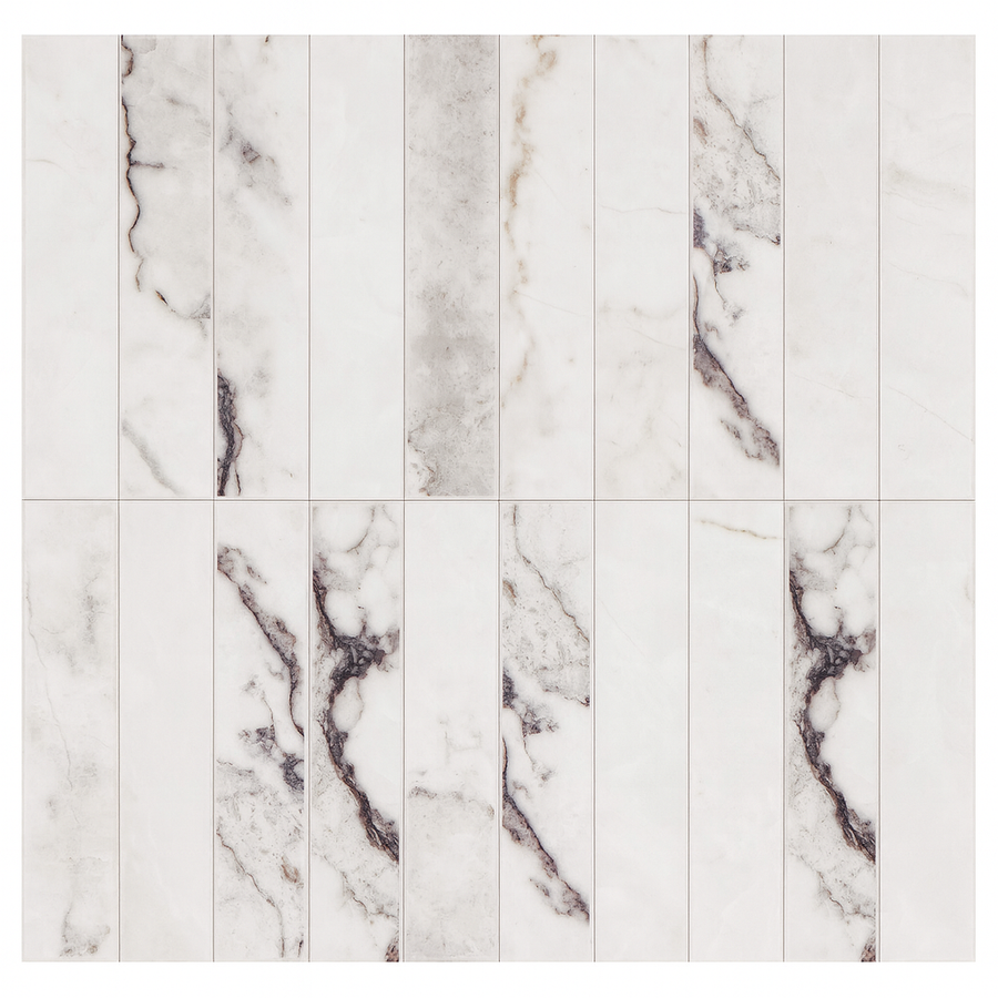 Kit Kat Stick on Composite Tile - New York Honed