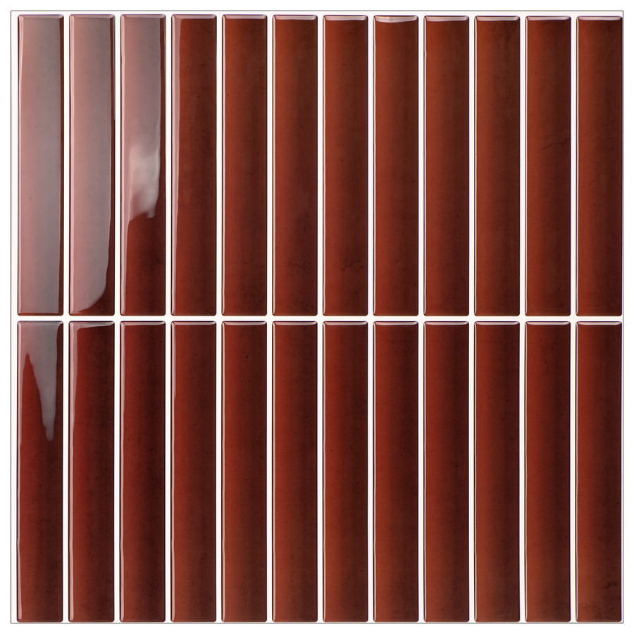 Kit Kat Stick on Tile - Deep Red