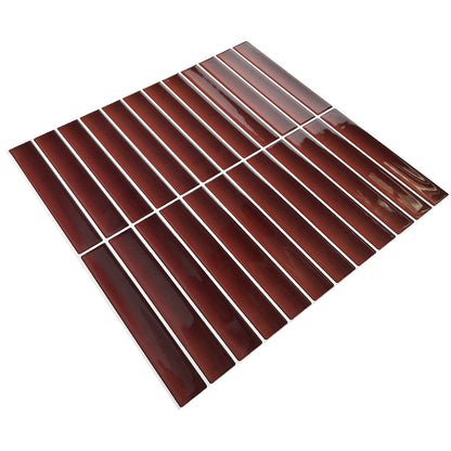 Kit Kat Stick on Tile - Deep Red