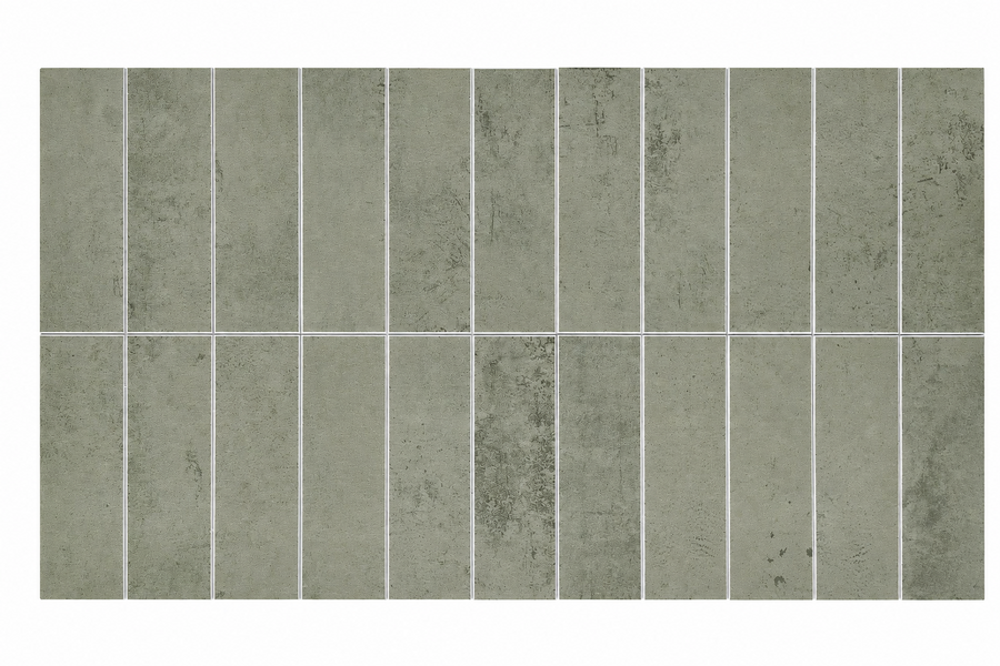 Large Kit Kat Stick on Composite Tile - Antique Matte Sage Green