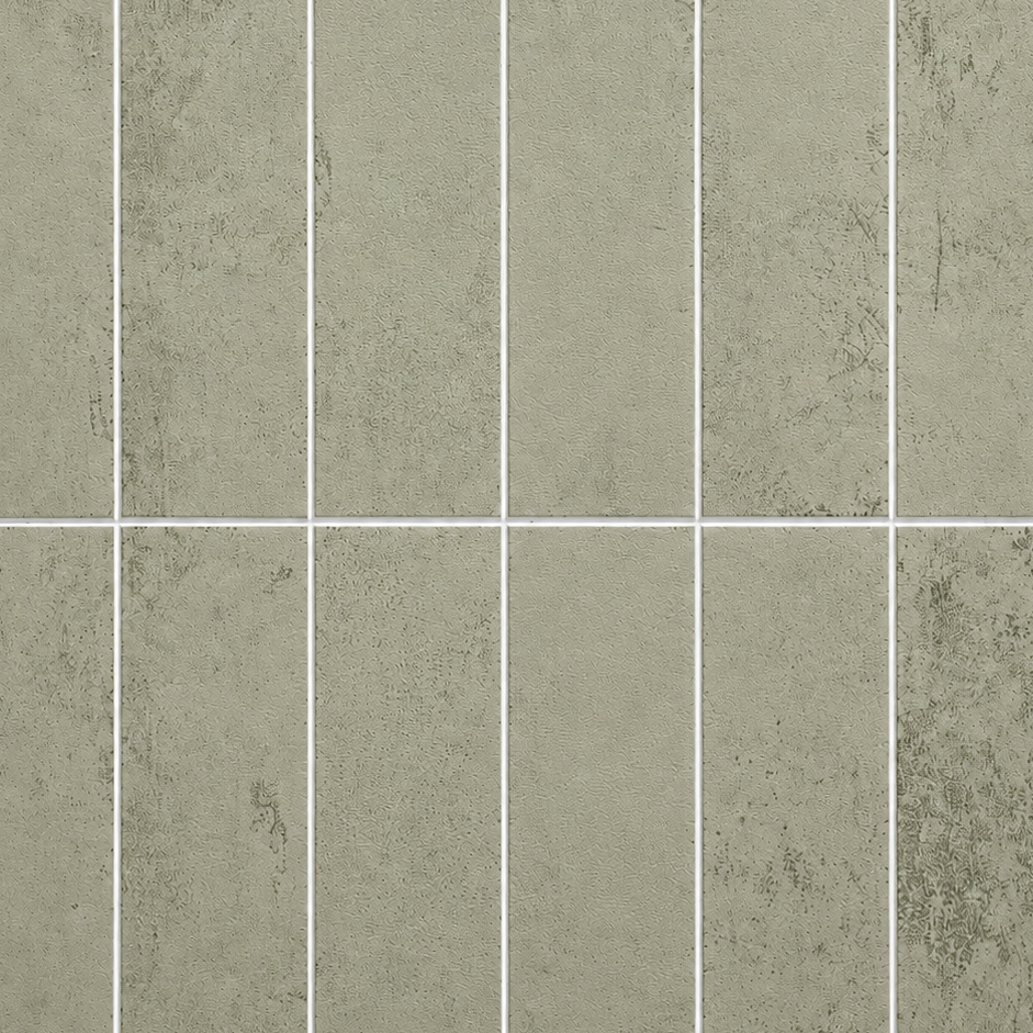 Large Kit Kat Stick on Composite Tile - Antique Matte Sage Green