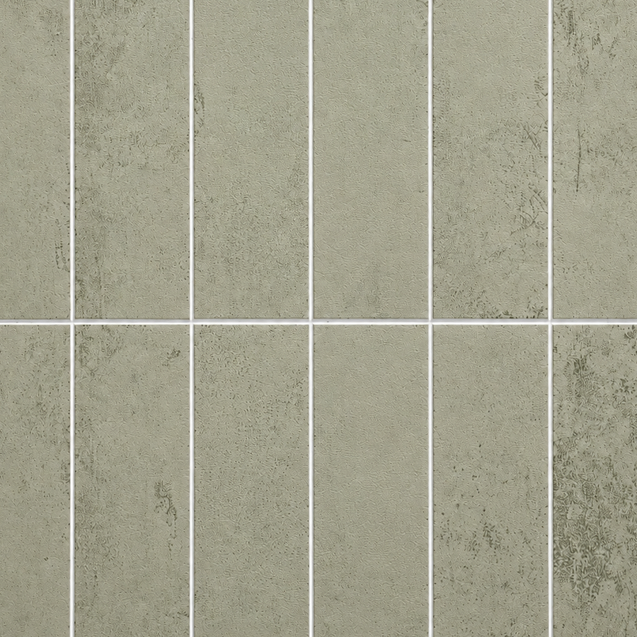 Large Kit Kat Stick on Composite Tile - Antique Matte Sage Green