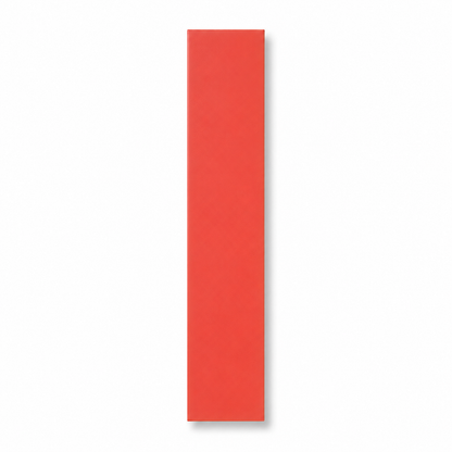 Long Subway Stick on Composite Tile - Matte Orange