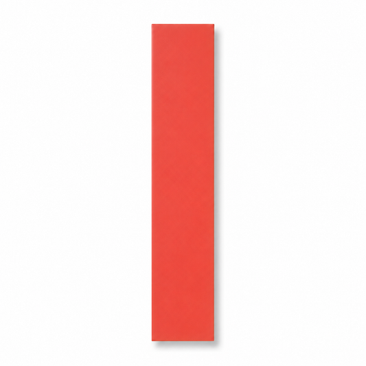 Long Subway Stick on Composite Tile - Matte Orange
