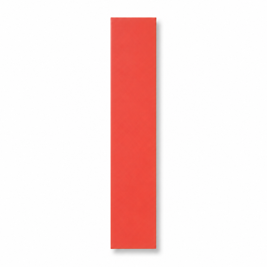 Long Subway Stick on Composite Tile - Matte Orange