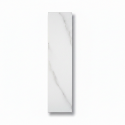Long Subway Stick on Composite Tile - Carrara Marble