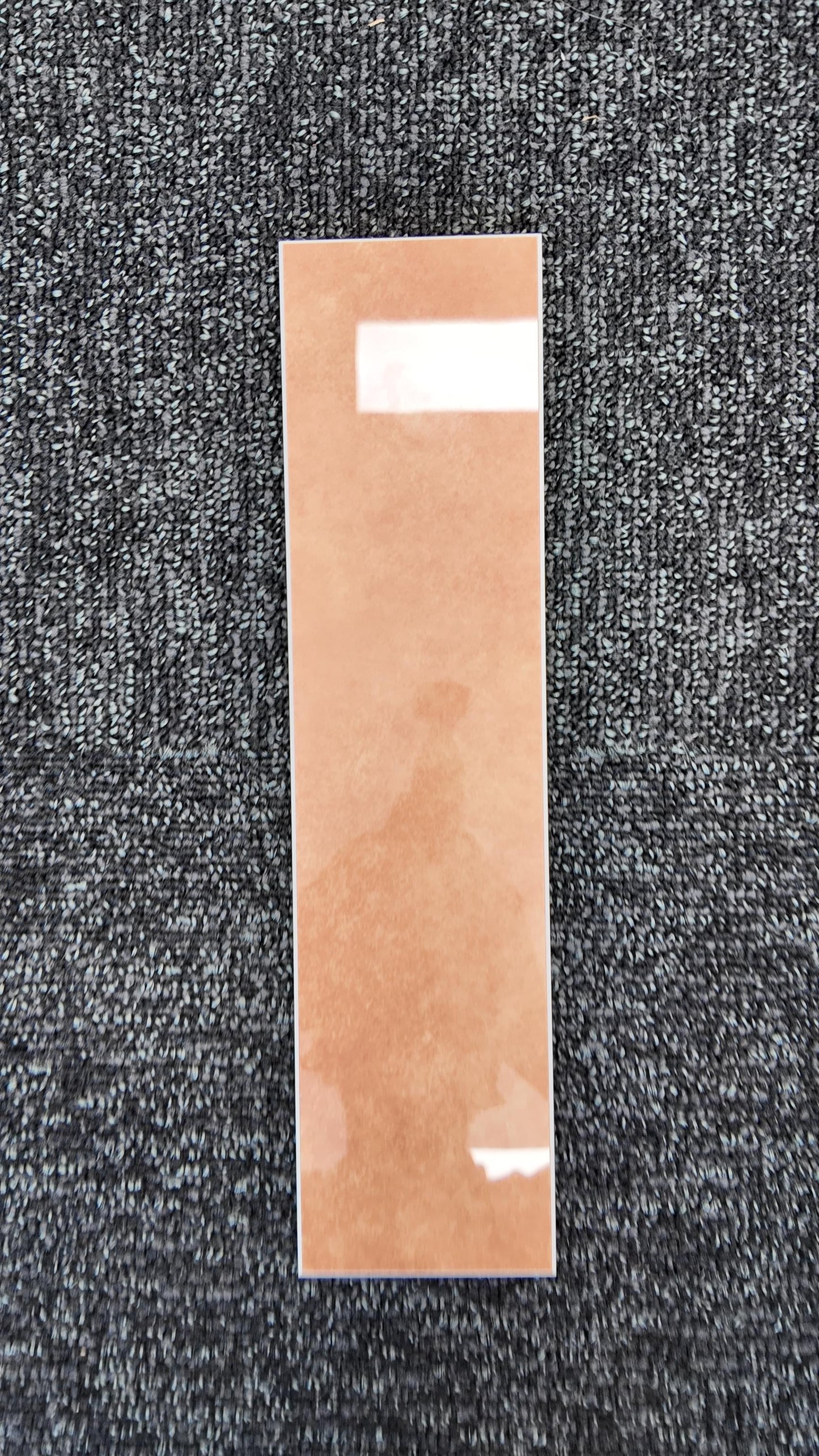 Long Subway Stick on Composite Tile - Orange Marble
