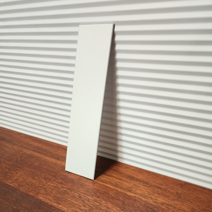 Long Subway Stick on Composite Tile - Matte White