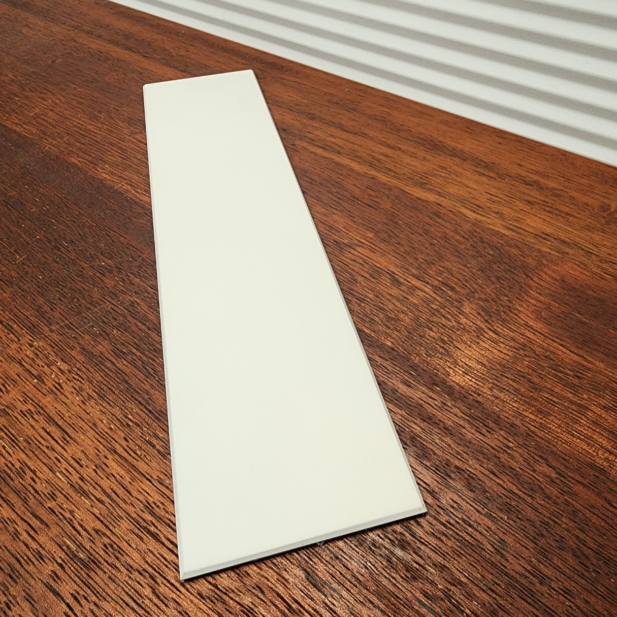Long Subway Stick on Composite Tile - Matte White