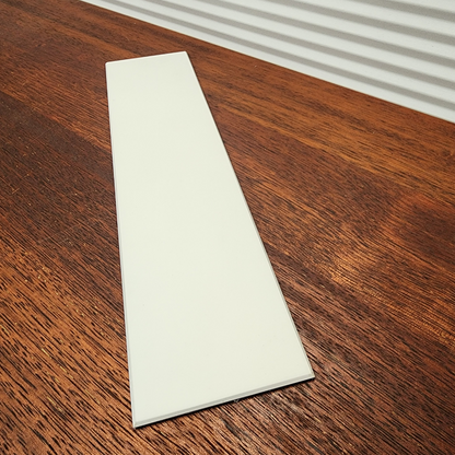 Long Subway Stick on Composite Tile - Matte White