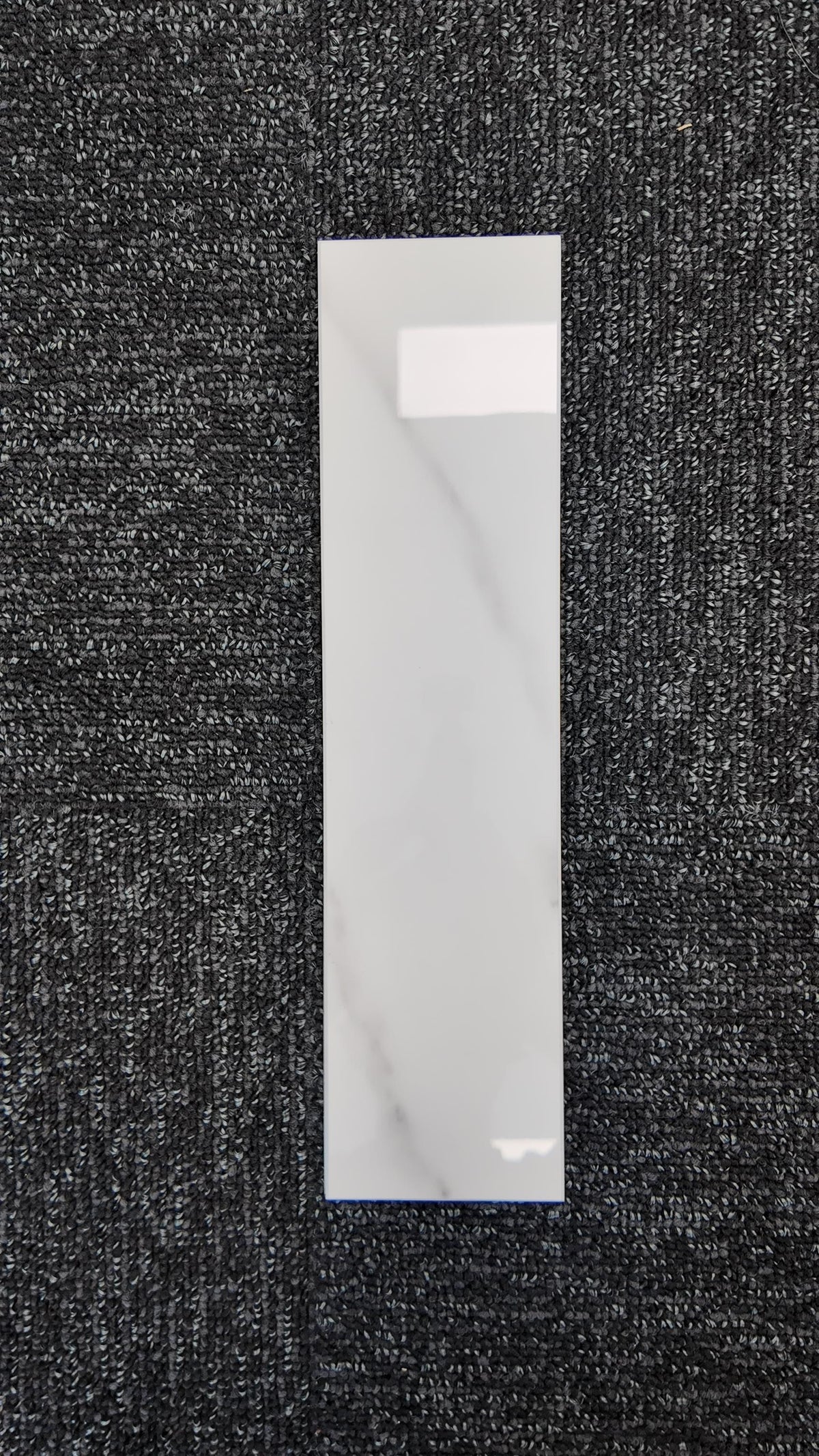 Long Subway Stick on Composite Tile - Carrara Marble