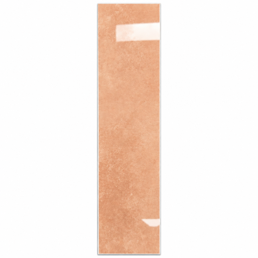 Long Subway Stick on Composite Tile - Orange Marble