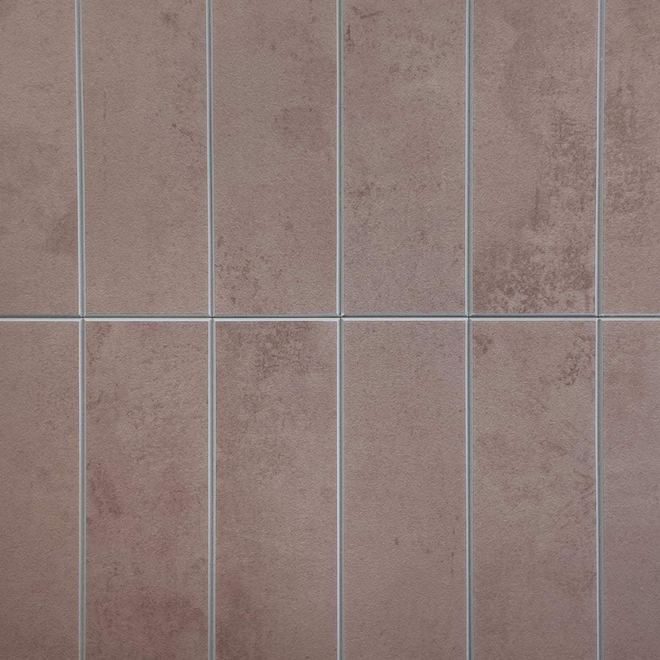 Large Kit Kat Stick on Composite Tile - Matte Clay Beige
