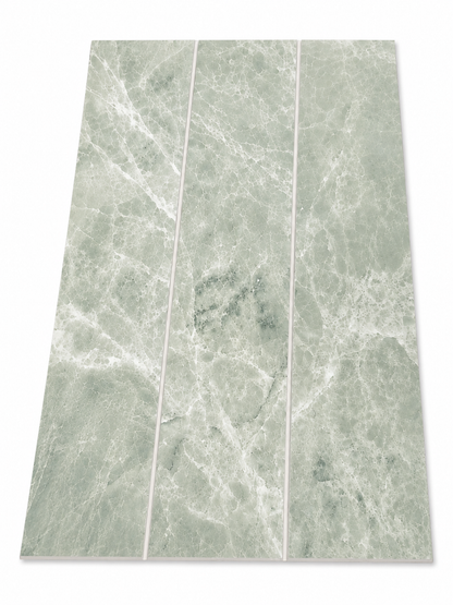 Peel and Stick on Composite Tile - Sage Green Marble