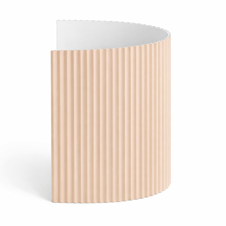 large Scallop Flexible Wood Roll Panels