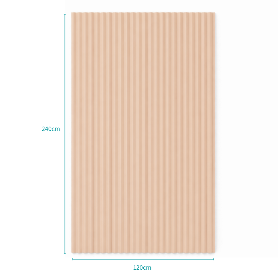 Scallop Flexible Wood Roll Panels