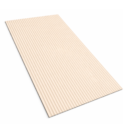 Flexible Wood Roll Panels - Scallop