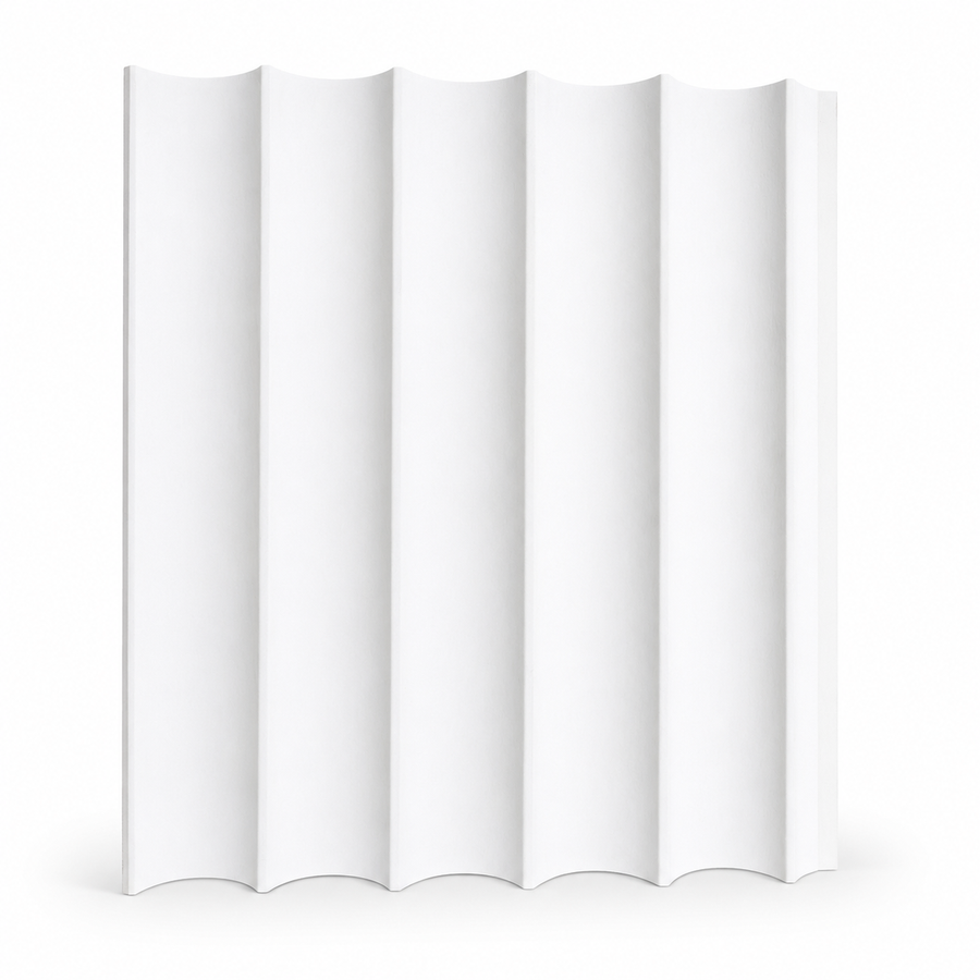 Scallop Timber Panels - Primed