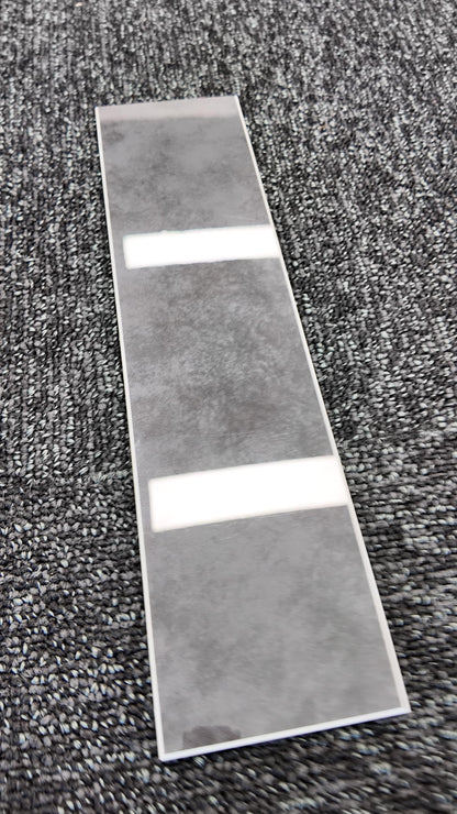 Smoked Black Subway Stick on Composite Tile
