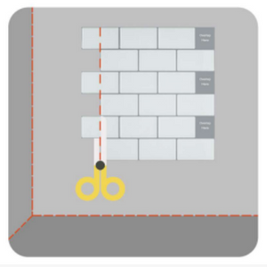 Step 3 — Cut first tile sheet