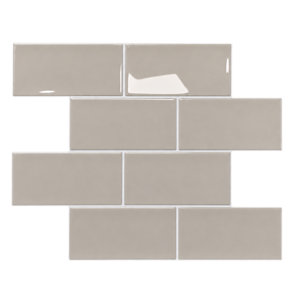 Subway Stick on Tile - Stone