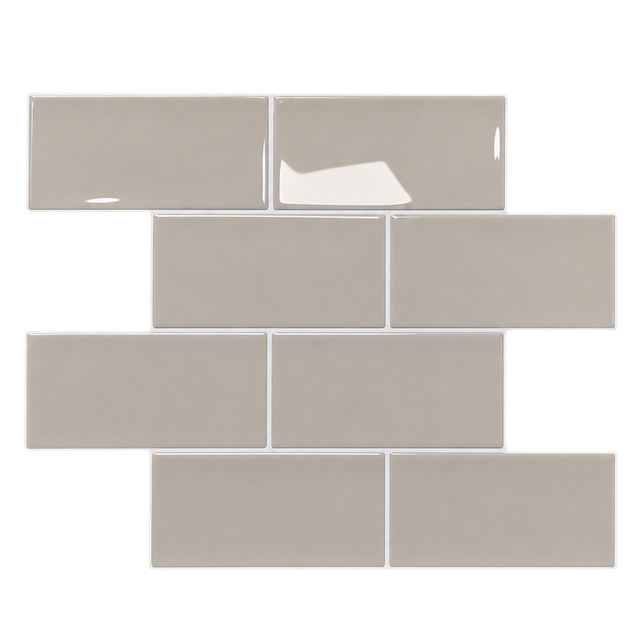 Subway Stick on Tile - Stone