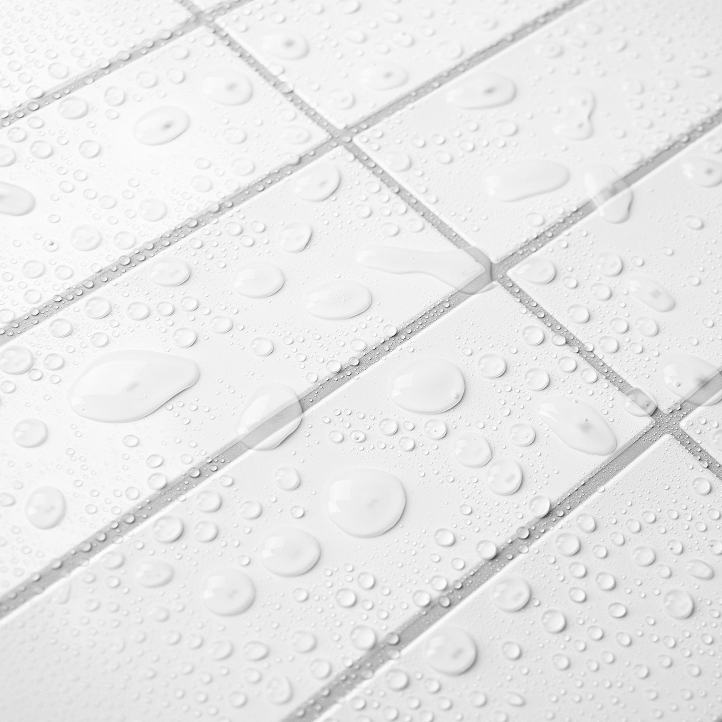 Large Kit Kat Stick on Tile - White