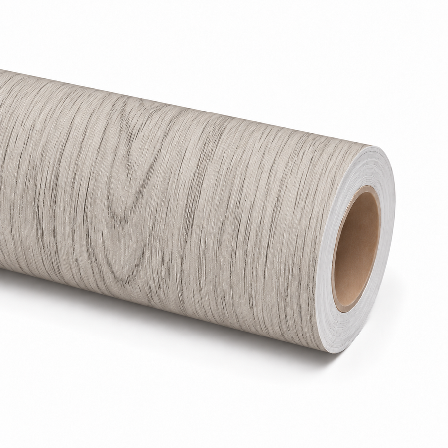 Adhesive Vinyl Wrap - Ash Oak Timber