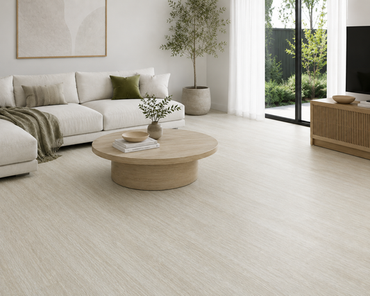 Vinyl Floor Planks Stick on Tile - Sand