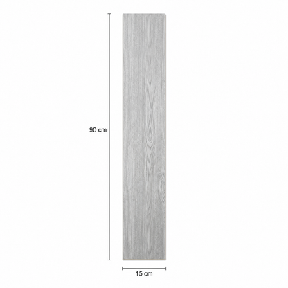 Vinyl Floor Planks Stick on Tile - Whitewashed Oak