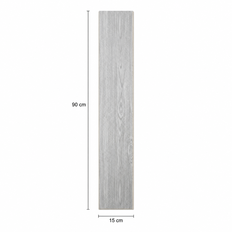 Vinyl Floor Planks Stick on Tile - Whitewashed Oak
