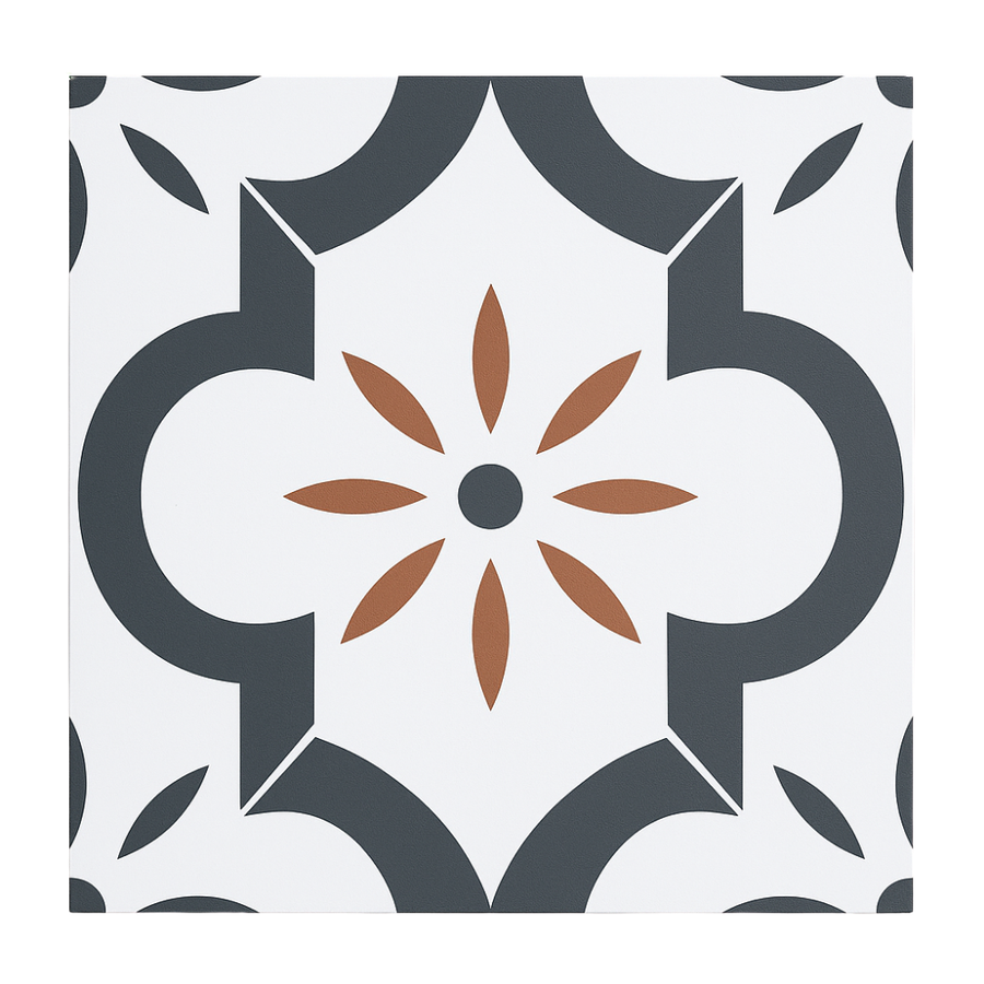 Vinyl Floor Stick on Tile - Evergreen