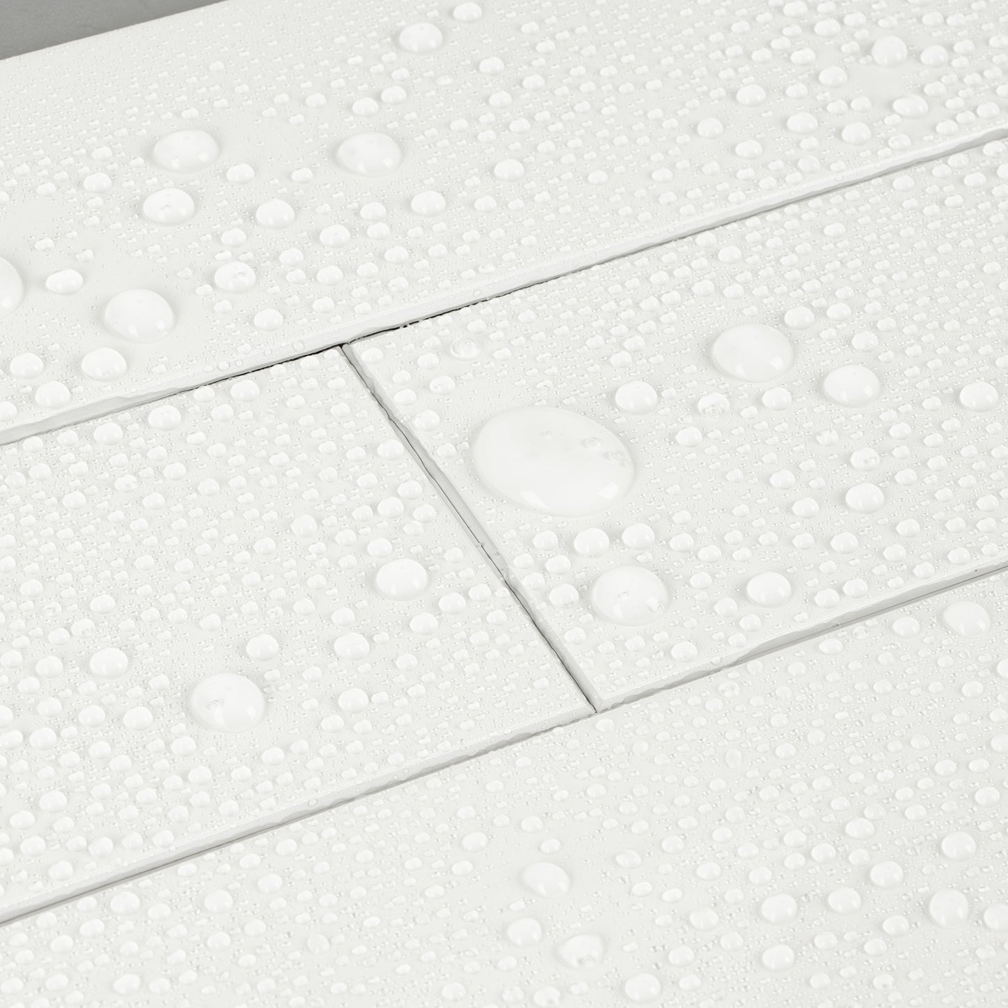 Long Subway Stick on Composite Tile - Matte White