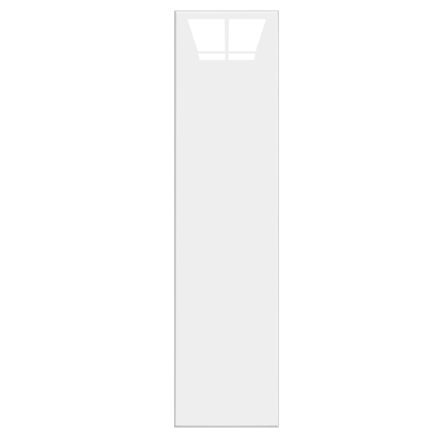 Long Subway Stick on Composite Tile - Gloss White