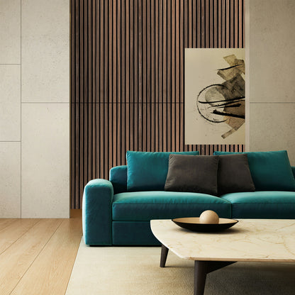 Acoustic Peel & Stick Panels - Walnut
