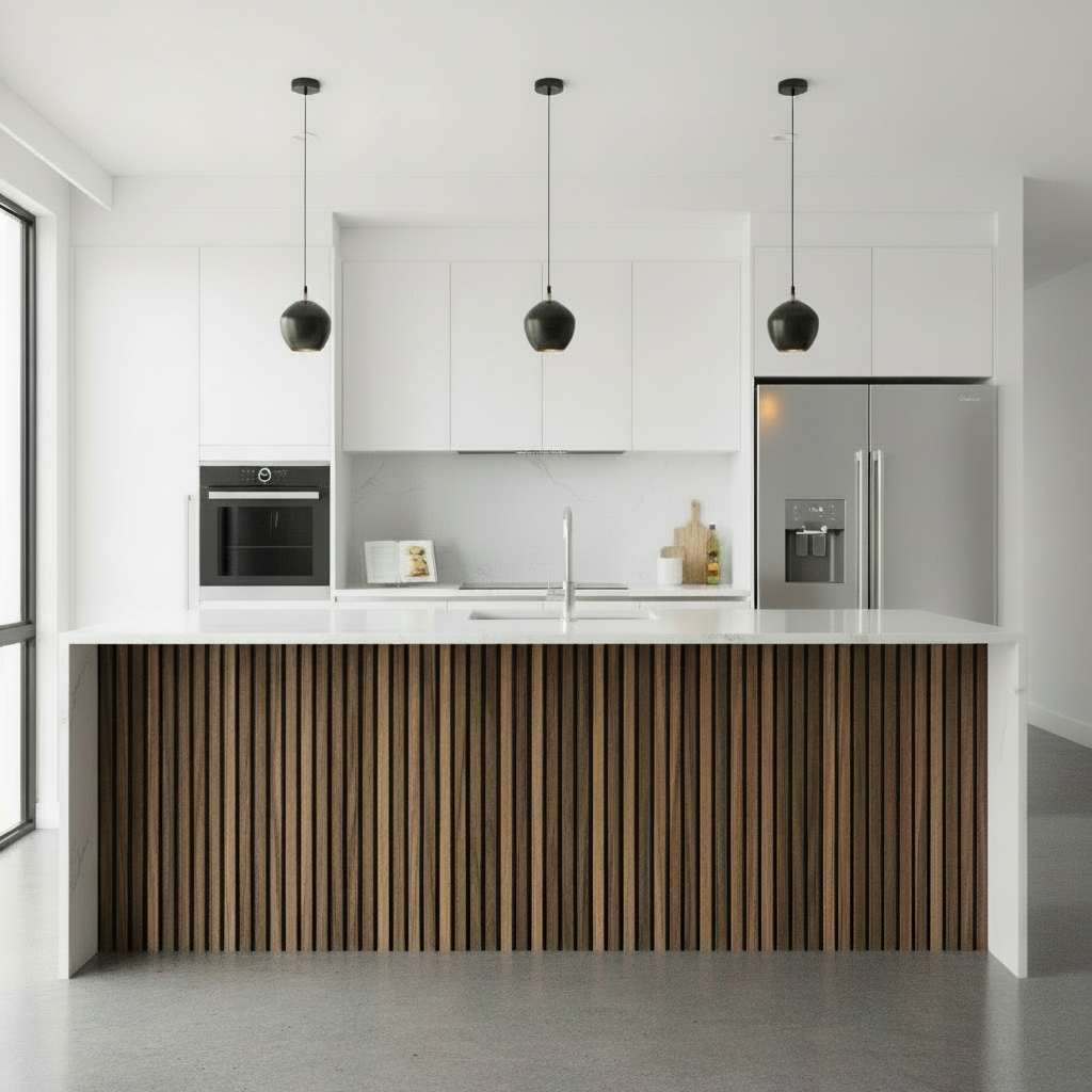 Acoustic Peel & Stick Panels - Walnut