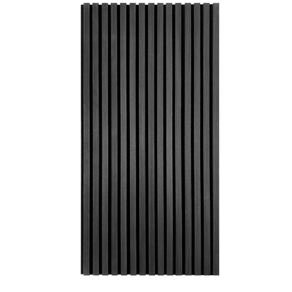 Acoustic Peel & Stick Panels - Charcoal Oak