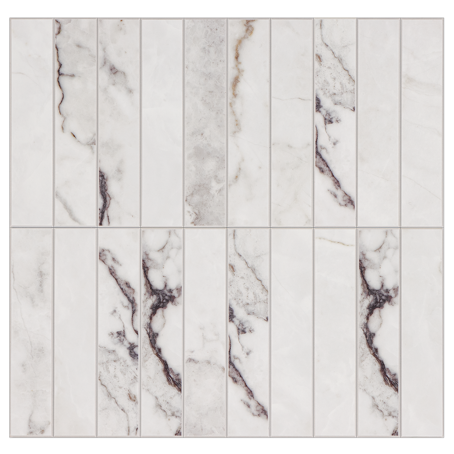 Kit Kat Stick on Composite Tile - New York Honed