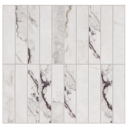 Kit Kat Stick on Composite Tile - New York Honed