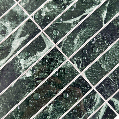 Kit Kat Stick on Composite Tile - Green Verdi
