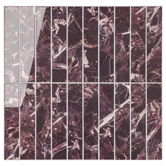 Kit Kat Stick on Composite Tile - Red Levanto